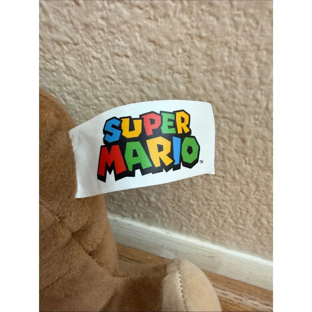 Donkey Kong Plush Toy - Brown Plush Ape with Red DK Tie